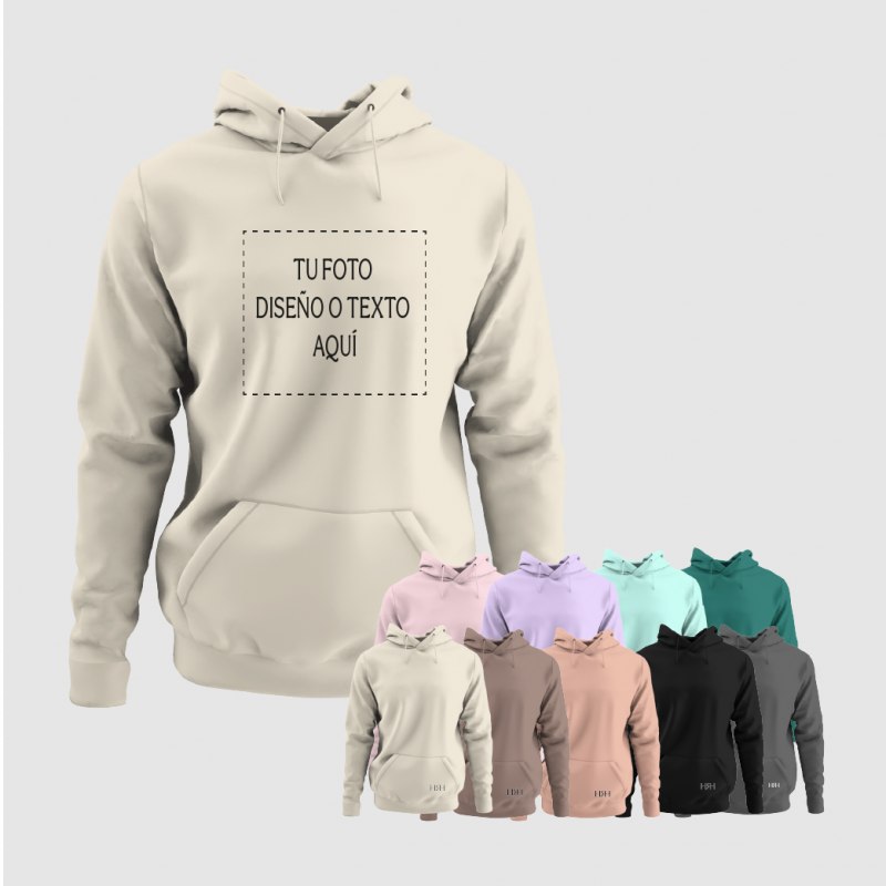 Sudadera con capucha Personalizada - Estilo Kanguro