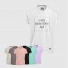 Camiseta Manga Corta Unisex Personalizada - 100% Algodón