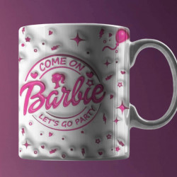 TAZA BARBIE